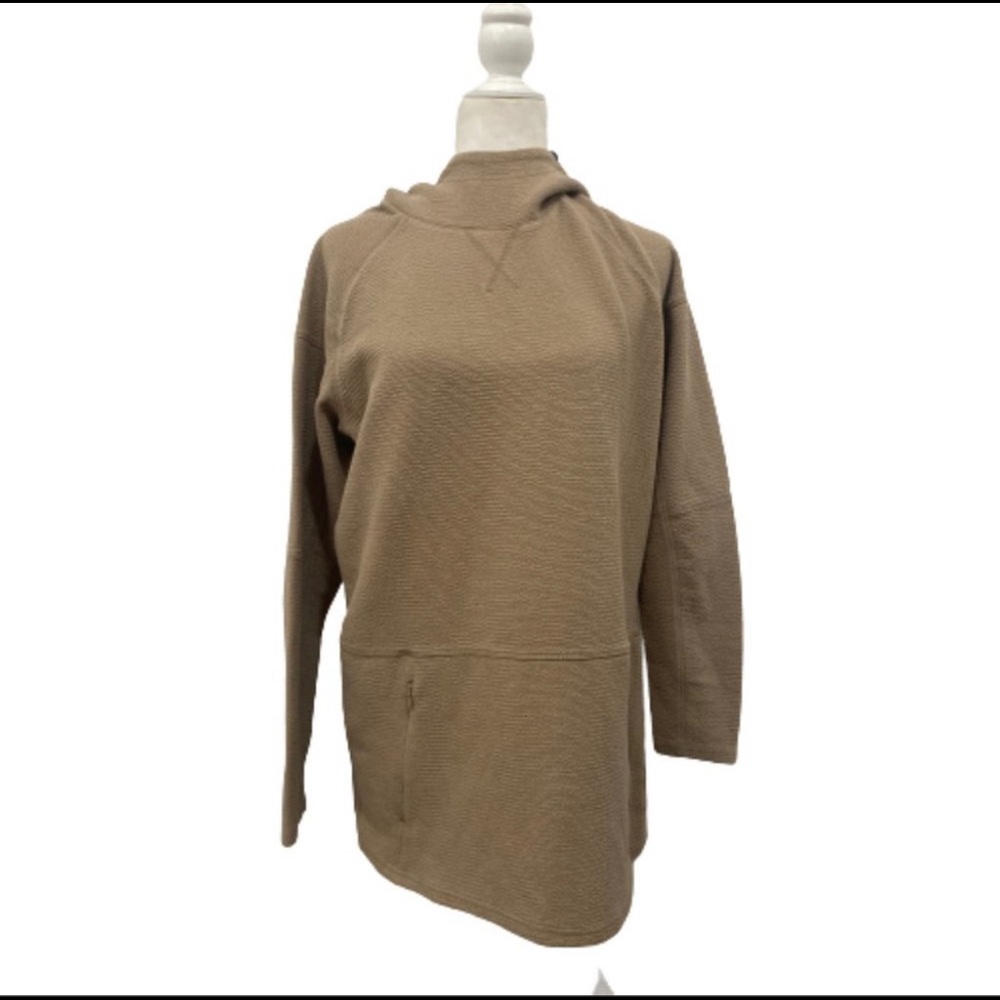 Gymshark textured pullover - driftwood brown